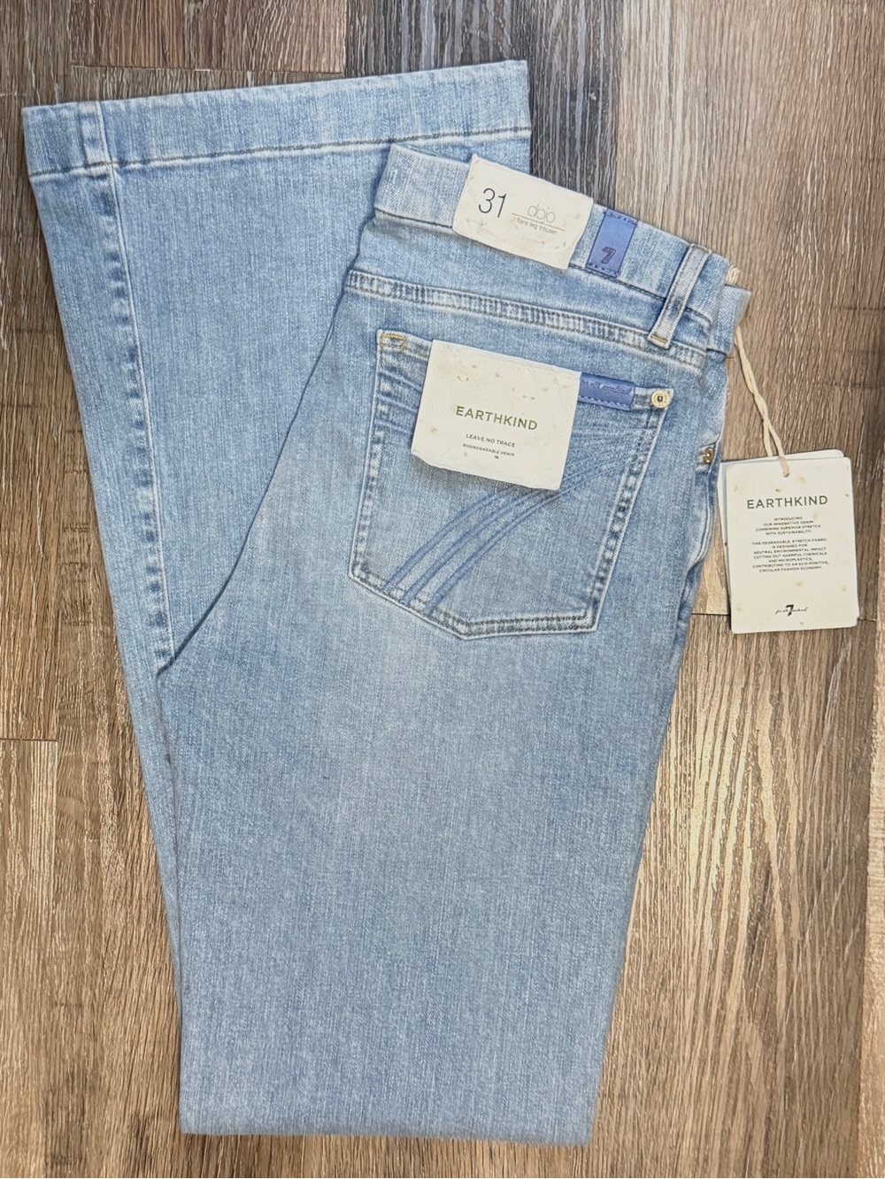 NWT 7 For All Mankind Dojo Jeans 7FAMK